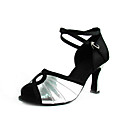 Satin/Leatherette Upper Women's Dance Shoes High Heel Ballroom Latin Shoes