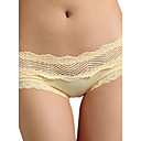6 Pieces Bamboo Carbon Fiber Low Waist With Lace Wedding/ Party/ Honeymoon Panties