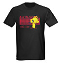 som e música ativado espectro vu metros visualizador el t-shirt (4 * aaa)