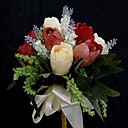 bellissimo raso forma rotonda bouquet da sposa