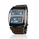 Originale orologio LED da uomo, futuristico - Nero