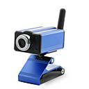 2.4ghz câmara web sem fio elegante design com microfone embutido para vídeo chat