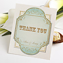 Flat Thank You Card - Geometrical Figure (Set of 50)