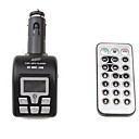1,0 "LCD-A2DP-Bluetooth-MP3-Player FM-Transmitter mit Anrufer-ID Freisprecheinrichtung (sd/mmc/usb/2.5mm)