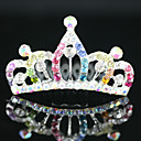 Gorgeous Cubic Zirconia Wedding Flower Girl Tiara/ Headpiece More Colors Available