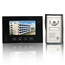 Recordable 7 Inch Touch Screen Video Door Phone with Alloy Rain-proof Cover Camera