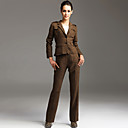 ts wol mix tweeded detail broek