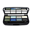 brillan 8 colores paleta de sombra de maquillaje de ojos con un pincel libre