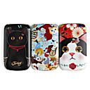  Cute Cat Pattern Protective Case for Blackberry 8520 (Color Assorted)