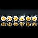  6 Gorgeous Rhinestones Wedding Bridal Pins/ Flowers More Colors Available