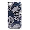 Personalized Protective Hard Case for iPhone 4 / 4S (Skeleton pattern)