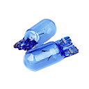 T10 4000K 5W White Halogen Signal Bulbs (DC 12V/Pair)