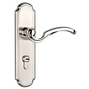 Satin Nickel Finish Zinc Alloy Left Hand or Right Hand Double Blot Mortise Lock