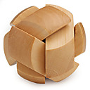  Wooden IQ Brain Teasr Football IQ Puzzle Magic Cube