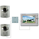 7 Inch Video Door Phone (ABS Camera, Support 2 Doors)