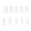500pcs Pro White Half Well False Acrylic Nail Art Tips