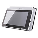 Leather Protective Case with Hard Stand for 7 Inch Tablet PC - Black