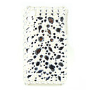 Protective Back Case with Crystals for iPhone 3G/3GS (White)