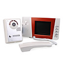 4 Inch TFT-LCD Handset Color Video Door Phone 8 IR LED Auto Display