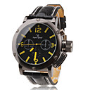 Orologio sportivo da uomo con numeri in giallo
