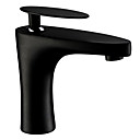 Oil-rubbed Bronze Contemporary  Centerset Bathroom Sink Faucet