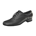 Customize Performance Dance Shoes Real Leather Upper Modern Shoes for Men