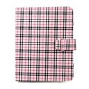 Synthetic Lattice Leather Case Cover for 8 Inch Tablet PC (Pink)