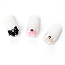 parel boog nail art / nagel stickers (20 stuks)