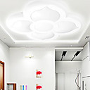 White Flush Mount with 4 Lights
