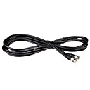 CCTV Video Camera 5M BNC Male to BNC Male 75 ohm Coaxial Cable Black