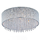 BRADENTON - Lustre Cristal com 10 Lâmpadas