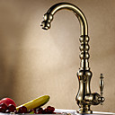 traditionele ti-pvd afwerking massief messing centerset keuken kraan