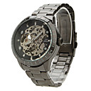 Men's Alloy Analog Mechanical Wrist Watch 9383 (Black)
