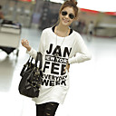 lange basic losse t-shirt