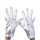 Nylon With Sequins Party/ Evening Gloves (More Colors)