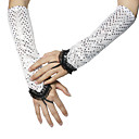 Spandex With Sequins Party/ Evening Fingerless Gloves (More Colors)