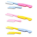 Folding Eyebrow Razor with Additional Blade