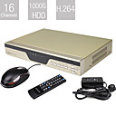 Entry-Level 16 Channel H.264 DVR (1000G HDD, VGA Output, Network)