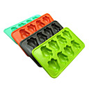Funny Penguin Shaped Silicone Ice Tray Mold (Random Color)