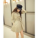 Women's Leather Brim Navy Cap