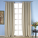 (Deux panneaux) casual chambre relief assombrissement rideaux thermiques
