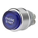 Blue Light Push Start Ignition Switch OFF-(ON)