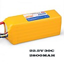 mistério 2800mah 30c 22.2v 6s1p lipoly bateria (my28306)