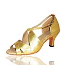 Customized Women's Real Leather Latin / Ballroom Dance Performance Shoes With Animal Print (More Colors)