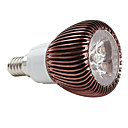 3 * 2W E14 420lm 3000K 3-bombilla LED de luz blanca cálida (85-265V)