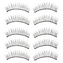 naturelles prospectifs faux cils noirs (10 paires)