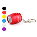barilotto forma 6 led portachiavi torcia