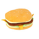 caso hamburguesa estilo felpa cd