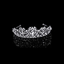 Fashion Cubic Zirconia And Rhinestone Bridal Tiara