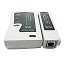 Palm-size RJ45 LAN Network Cable and RJ11 Telephone Cable Tester